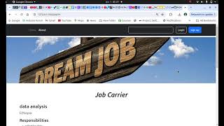 online job application system portfolio project [upl. by Anigal384]