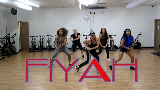 FIYAH  William  Hip Hop Dance Fitness Routine  Baile  Coreografia Choreography by Susan [upl. by Grados]