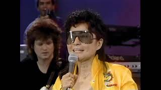 Yoko Ono  Walking On Thin Ice  6151986  Giants Stadium [upl. by Atinrahc]