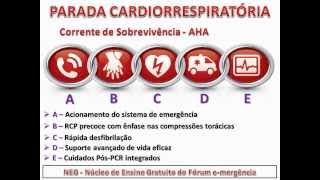 Parada Cardiorrespiratória  Suporte Básico de vida [upl. by Gnilyarg195]