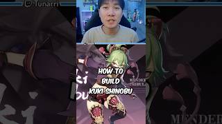 How to Build Kuki Shinobu genshinimpact genshin kukishinobu [upl. by Annairol]