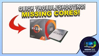 Fixing Ryzen 5 5600G Core Issue Quick Solutions for Missing Cores [upl. by Lerret400]