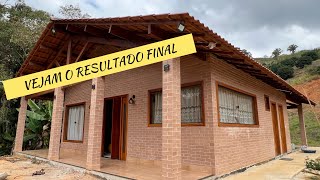 Tijolo ecologico  VEJAM O RESULTADO FINAL de mais uma obra executada pela KSM [upl. by Annaerb]