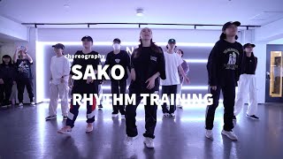 SAKO  RHYTHM TRAINING class NOA DANCE ACADEMY [upl. by Inesita479]