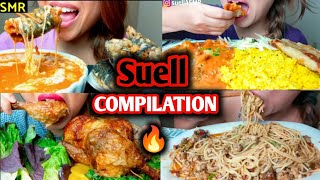 ASMR MUKBANG 🔥Suell ASMR compilation 🔥Suell big bites Compilation 🔥suellasmr [upl. by Lavicrep]