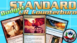 MTG – 25 “Budget” UR Izzet Counterburn Standard Deck Tech for Magic The Gathering [upl. by Bowie]