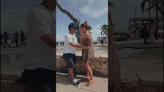 💍ROCHI IGARZABAL ex casi ángeles SE COMPROMETIÓ en playa del Carmen 💕 [upl. by Ennayllek468]