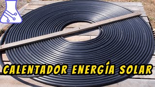 Energía Solar Calentador de Agua con Tubo de Riego Panel Solar Térmico Energía Renovable ☀️ [upl. by Aeht]