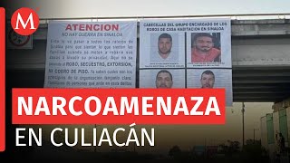 Mantas en puentes de Culiacán señalan venganza del Cártel de Sinaloa [upl. by Kunkle]