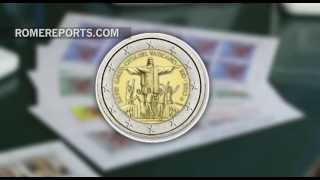 Is that Pope Francis Vatican gets ready to release unique euro coin design [upl. by Shelagh]