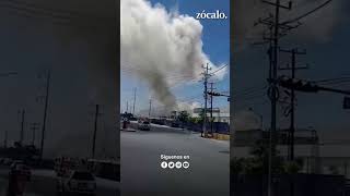 Causa alarma a saltillenses incendio en Tupy saltillo noticias [upl. by Steiner]