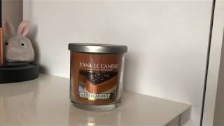 Yankee Candle Review Salted Caramel [upl. by Nauqad]