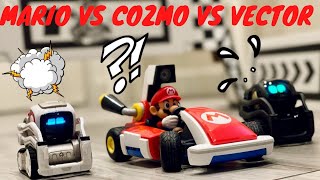 MARIO VS COZMO VS VECTOR FINAL RACE  MARIO KART LIVE HOME CIRCUIT  Gameplay [upl. by Aleuname]