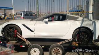 El Primer Corvette C7 Importado a PERU [upl. by Yrallih]