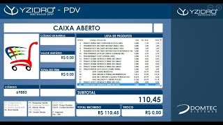 Sistema para supermercado  Venda PDV  Software Yzidro ERP [upl. by Emalia910]