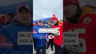 Chiefs vs Bills 2021 Divisional Game fan trivia 🧠 [upl. by Arted]