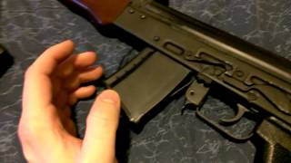 Convert a Saiga magazine to fit an AK 74 [upl. by Nylsirhc]