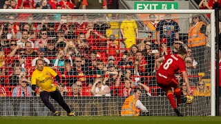 Highlights Liverpool FC Legends 12 Barcelona Legends  Gerrard amp Rivaldo score at Anfield [upl. by Eberle323]