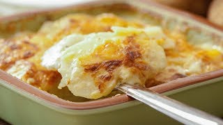 How to Make Potato Gratin Dauphinois  Gratin Dauphinois  French Scalloped Potatoes [upl. by Yerak]