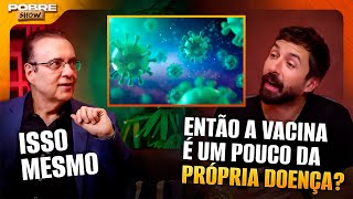 DIFERENÃ‡A entre BACTÃ‰RIA VIRÃšS e FUNGO  Corte DR BACTÃ‰RIA  Pobre Show [upl. by Anirehtak]