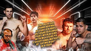 ☎️Canelo vs Edgar Berlanga Grand Arrival🔥 Chris Billiam Smith vs Gilberto ‘Zurdo’ Ramirez Official [upl. by Nahgiem]