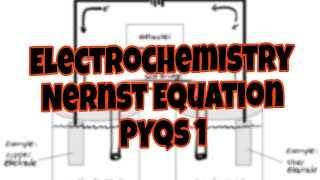 Electrochemistry  Nernst Equation Class 12 PYQs  CBSE NCERT [upl. by Tichonn678]