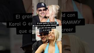 FEID tiene GRAN GESTO DE AMOR con KAROL G en los LATIN GRAMMY que CONMOVIÓ A TODOS [upl. by Jarrett204]