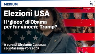 Elezioni USA Il gioco di Obama per far vincere Trump [upl. by Ralf974]