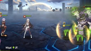 Epic Seven Hall of Trials  Nilgal  Dagger Sicar and SSS Full Auto Teams  E7 HoT [upl. by Aicilec741]