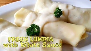 Fresh Lumpia With White Sauce [upl. by Elburr745]