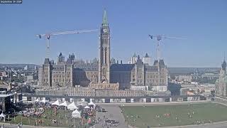 Parliament Hill Timelapse September 30th 2024 [upl. by Aslehc]