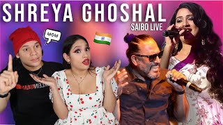 Latinos react to Shreya Ghoshal  Saibo from Shor in the City  Live in London ft Tochi Raina [upl. by Ipoillak]