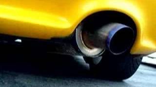 Js Racing Circuit Muffler Ti 60RS Sound Clip Honda S2000 [upl. by Mendes]