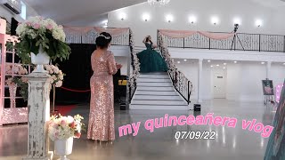 VLOG DAY OF MY QUINCEAÑERA  grwm party bus dances etc [upl. by Winikka]