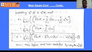 Mean Square ErrorECE 2nd year SampS class 6 [upl. by Jansson879]