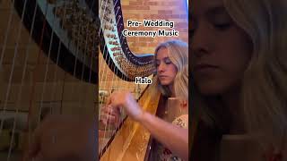 Pre wedding ceremony music 🎶 musicpromotion harp [upl. by Eugnimod]