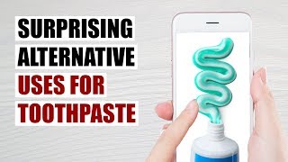 20 Amazing Uses of Toothpaste  DIY Toothpaste Hacks [upl. by Ecal522]