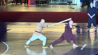 Shi HengYi performance at European Shaolin Kungfu Games 2023 [upl. by Ggerg142]