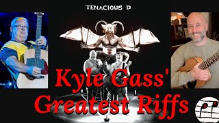 How to Play Tenacious D on Guitar Kyle Gass Greatest Riffs  with Tabs and Chords [upl. by Rehsu]