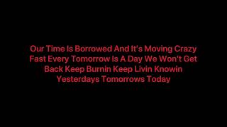 JoJo Siwa  Yesterdays Tomorrows Today Lyrics [upl. by Ainwat]