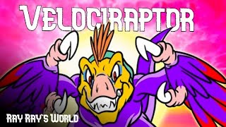 Velociraptor Song by Ray Rays World with Howdytoons [upl. by Acinomal]