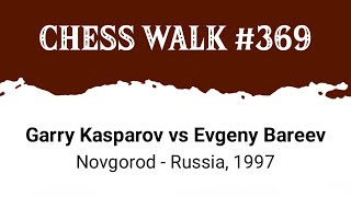 Garry Kasparov vs Evgeny Bareev • Novgorod  Russia 1997 [upl. by Nnaaihtnyc]