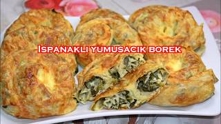 Yumusacik nefis ispanakli borek tarifi  yapimi çok kolay [upl. by Dronel]