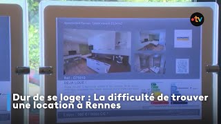 Dur de se loger  La difficulté de trouver une location à Rennes appartement ou maison [upl. by Maroj287]