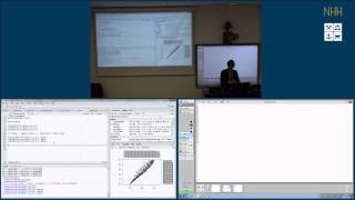 GEOSTAT 2014 Bergen Day 4 Spatiotemporal geostatistics part 4 [upl. by Attegroeg]