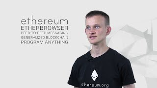 Vitalik Buterin explains Ethereum [upl. by Hagen]