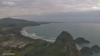 Clip from Taranaki New Plymouth  NIWA Webcam [upl. by Adnilemreh]