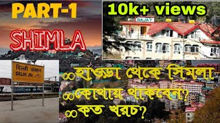 Shimla Travel GuideKolkata to ShimlaPARTI [upl. by Aldrich]