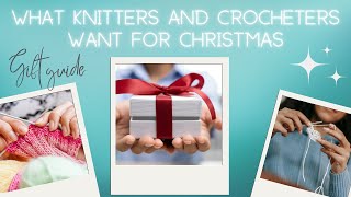 Gift ideas for crocheters and knitters [upl. by Pegeen]