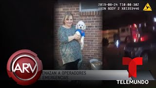 Operadora de emergencias se burla de mujer y recibe amenazas de muerte  Al Rojo Vivo  Telemundo [upl. by Brock425]